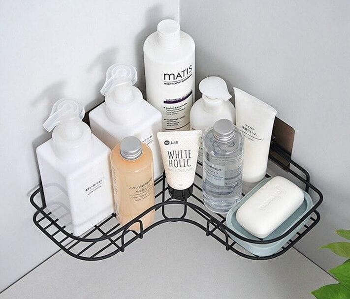 Cornerix™️Self Adhesive Metal Corner Storage Rack