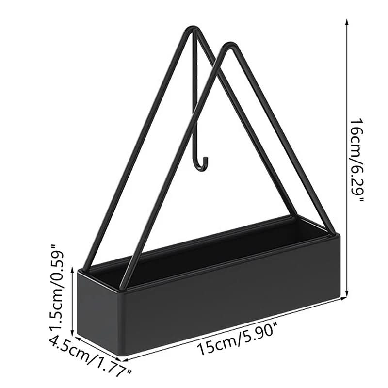 Triangular Shape Iron Mosquito Coil Holder